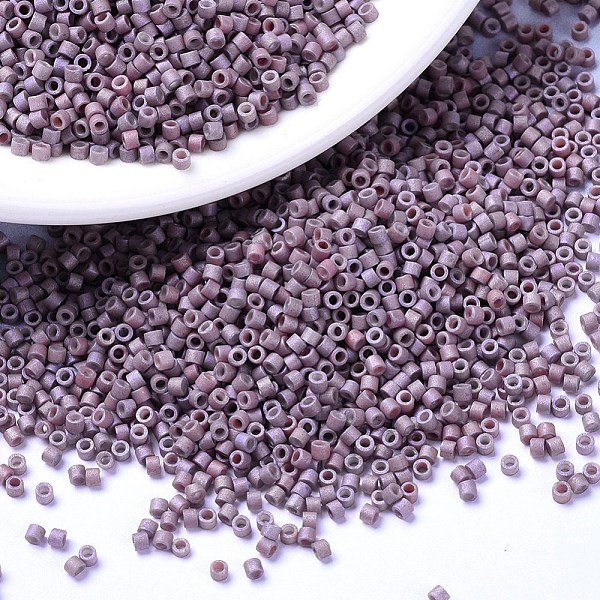 PandaHall MIYUKI Delica Beads, Cylinder, Japanese Seed Beads, 11/0, (DB1066) Matte Metallic Heather Gold Iris, 1.3x1.6mm, Hole: 0.8mm, about..., Purple
PandaHall MIYUKI Delica Beads, Cylinder, Japanese Seed Beads, 11/0, (DB1066) Matte Metallic Heather Gold Iris, 1.3x1.6mm, Hole: 0.8mm, about..., Purple