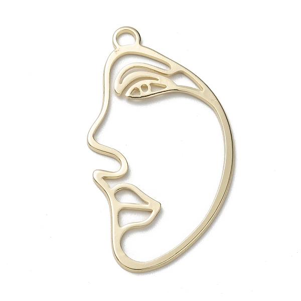 PandaHall Brass Pendants, Open Back Bezel, For DIY UV Resin, Epoxy Resin, Pressed Flower Jewelry, Human Face, Abstract Face, Long-Lasting...
PandaHall Brass Pendants, Open Back Bezel, For DIY UV Resin, Epoxy Resin, Pressed Flower Jewelry, Human Face, Abstract Face, Long-Lasting...