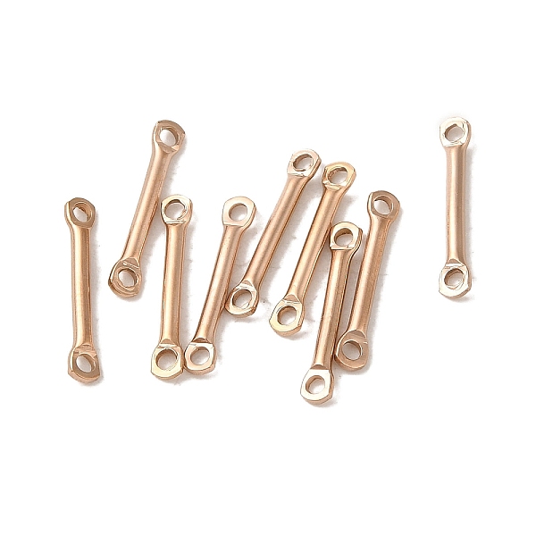 PandaHall Ion Plating(IP) 304 Stainless Steel Links, Bar Connector Charms, Rose Gold, 15x2.5x1.5mm, Hole: 1.4mm 304 Stainless Steel Stick
PandaHall Ion Plating(IP) 304 Stainless Steel Links, Bar Connector Charms, Rose Gold, 15x2.5x1.5mm, Hole: 1.4mm 304 Stainless Steel Stick