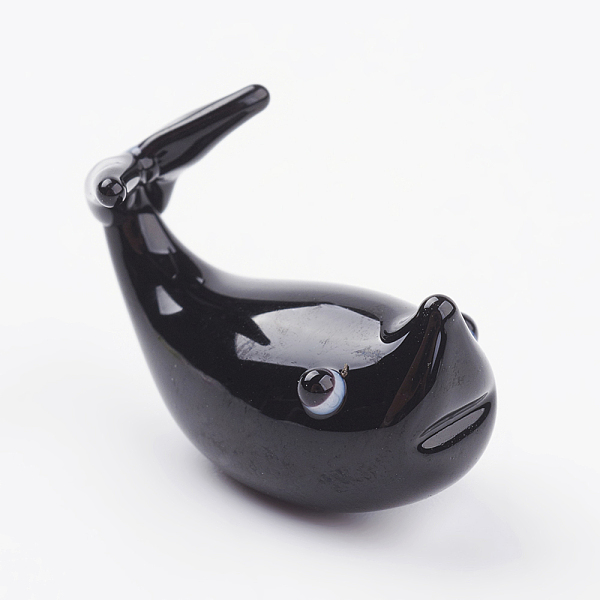 PandaHall Home Decorations, Handmade Lampwork Display Decorations, Whale Shappe, Black, 23x12x17mm Lampwork Fish Black
PandaHall Home Decorations, Handmade Lampwork Display Decorations, Whale Shappe, Black, 23x12x17mm Lampwork Fish Black