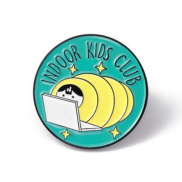 PandaHall Word Indoor Kids Club Enamel Pin, Electrophoresis Black Alloy Flat Round Brooch for Backpack Clothes, Children Pattern, 30x2mm...
PandaHall Word Indoor Kids Club Enamel Pin, Electrophoresis Black Alloy Flat Round Brooch for Backpack Clothes, Children Pattern, 30x2mm...