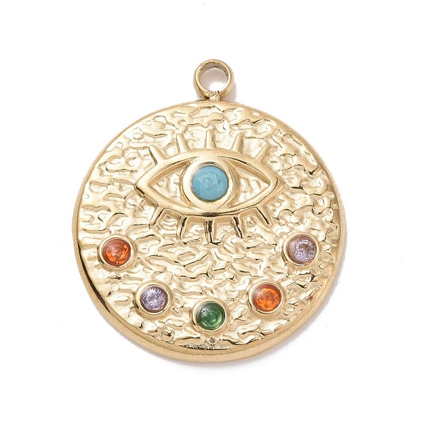 PandaHall 304 Stainless Steel Evil Eye Pendants, with Colorful Rhinestone and 201 Stainless Steel Snap on Bails, Golden, Acalanatha..., Multicolor
PandaHall 304 Stainless Steel Evil Eye Pendants, with Colorful Rhinestone and 201 Stainless Steel Snap on Bails, Golden, Acalanatha..., Multicolor