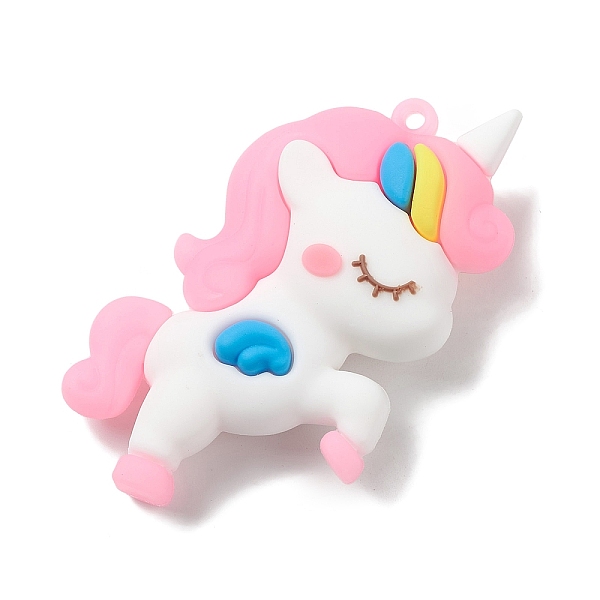 PandaHall PVC Plastic Cartoon Pendants, for DIY Keychain Making, Unicorn Charm, Pink, 61x37x14.5mm, Hole: 3.5mm PVC Unicorn Pink
PandaHall PVC Plastic Cartoon Pendants, for DIY Keychain Making, Unicorn Charm, Pink, 61x37x14.5mm, Hole: 3.5mm PVC Unicorn Pink