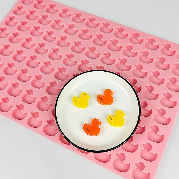 PandaHall DIY Food Grade Silicone Molds, Fondant Molds, Resin Casting Molds, for Chocolate, Candy, Duck, Light Coral, 200x300x7mm, Inner...
PandaHall DIY Food Grade Silicone Molds, Fondant Molds, Resin Casting Molds, for Chocolate, Candy, Duck, Light Coral, 200x300x7mm, Inner...