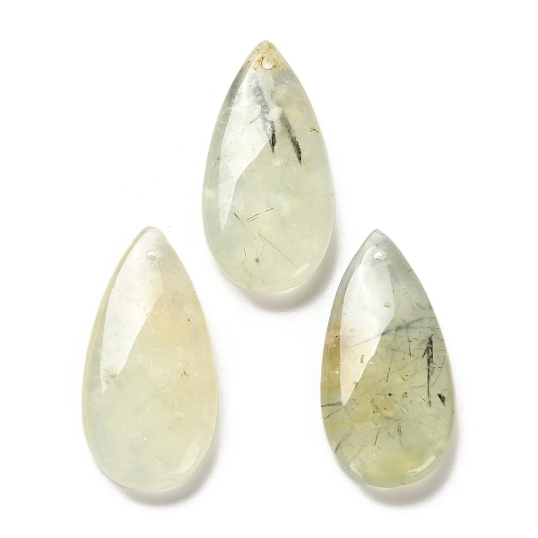 PandaHall Natural Prehnite Pendants, Teardrop Charms, 39.5~40x20x7.5~8mm, Hole: 1.5mm Prehnite Teardrop
PandaHall Natural Prehnite Pendants, Teardrop Charms, 39.5~40x20x7.5~8mm, Hole: 1.5mm Prehnite Teardrop