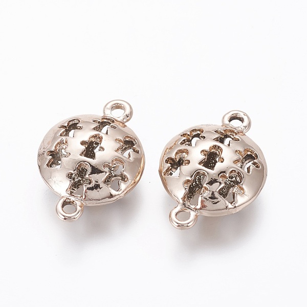 PandaHall Alloy Pendants, Hollow Rondelle with Human, Light Gold, 24x20x10mm, Hole: 2.5mm Alloy Rondelle
PandaHall Alloy Pendants, Hollow Rondelle with Human, Light Gold, 24x20x10mm, Hole: 2.5mm Alloy Rondelle