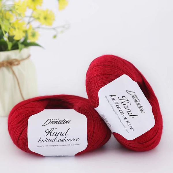 PandaHall Wool Yarn for Sweater Hat, 4-Strands Wool Threads for Knitting Crochet Supplies, FireBrick, about 656.17 Yards(600m)/Roll Wool Red
PandaHall Wool Yarn for Sweater Hat, 4-Strands Wool Threads for Knitting Crochet Supplies, FireBrick, about 656.17 Yards(600m)/Roll Wool Red