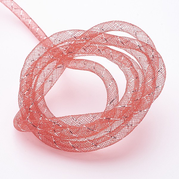 PandaHall Mesh Tubing, Plastic Net Thread Cord, with Silver Vein, Red, 8mm, 30 yards/Bundle Plastic Red
PandaHall Mesh Tubing, Plastic Net Thread Cord, with Silver Vein, Red, 8mm, 30 yards/Bundle Plastic Red