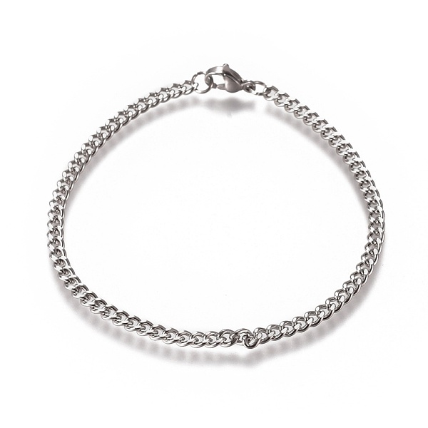 PandaHall Men's Curb Chain, Twisted Chain Bracelets, Fashionable 304 Stainless Steel Bracelets, with Lobster Claw Clasps, Stainless Steel...
PandaHall Men's Curb Chain, Twisted Chain Bracelets, Fashionable 304 Stainless Steel Bracelets, with Lobster Claw Clasps, Stainless Steel...