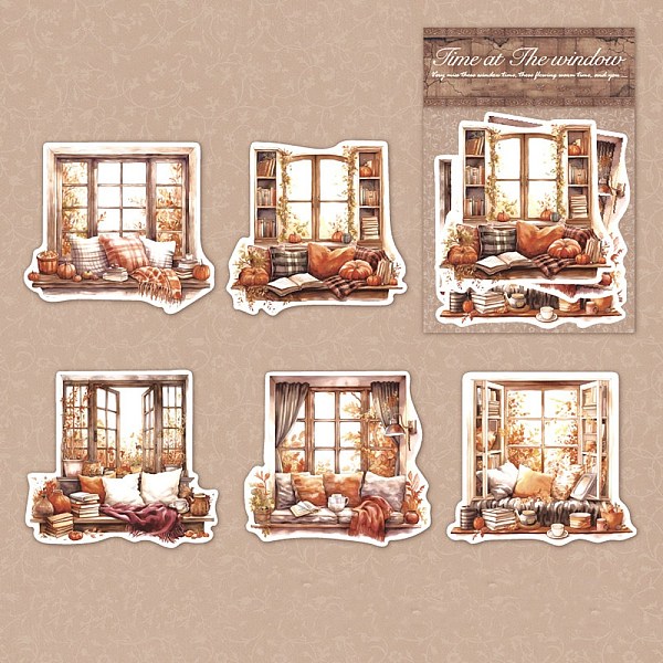 PandaHall 10Pcs 5 Styles Paper Flower Window Decorative Stickers, for DIY Scrapbooking, Travel Diary Craft, Chocolate, 100x100mm, 2pcs/style..., Brown
PandaHall 10Pcs 5 Styles Paper Flower Window Decorative Stickers, for DIY Scrapbooking, Travel Diary Craft, Chocolate, 100x100mm, 2pcs/style..., Brown