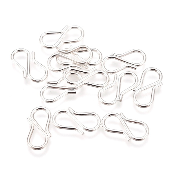 PandaHall 304 Stainless Steel S-Hook Clasps, Silver, 13x7x1mm, Hole: 6x4mm 304 Stainless Steel
PandaHall 304 Stainless Steel S-Hook Clasps, Silver, 13x7x1mm, Hole: 6x4mm 304 Stainless Steel
