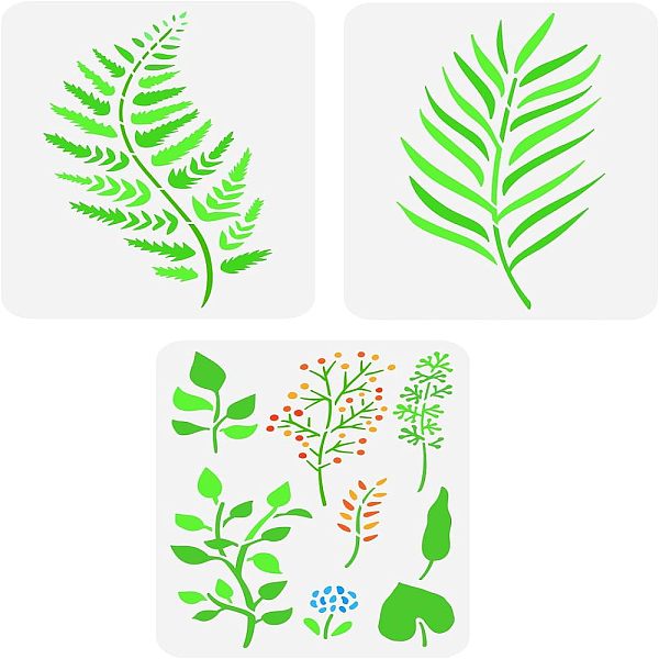 PandaHall FINGERINSPIRE 3 pcs Fern Leaves Stencil 11.7x8.3inch Reusable Foilage Painting Stencil Plastic Art Nature Tropical Plant Palm Leaf...
PandaHall FINGERINSPIRE 3 pcs Fern Leaves Stencil 11.7x8.3inch Reusable Foilage Painting Stencil Plastic Art Nature Tropical Plant Palm Leaf...