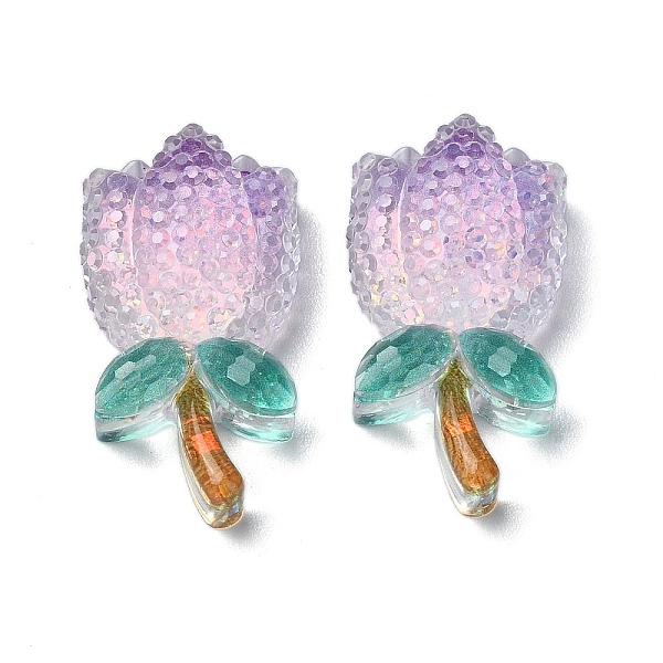 PandaHall Transparent Epoxy Resin Decoden Cabochons, with Paillettes, Flower, Purple, 25.5x14x7.5mm Resin Flower Purple
PandaHall Transparent Epoxy Resin Decoden Cabochons, with Paillettes, Flower, Purple, 25.5x14x7.5mm Resin Flower Purple