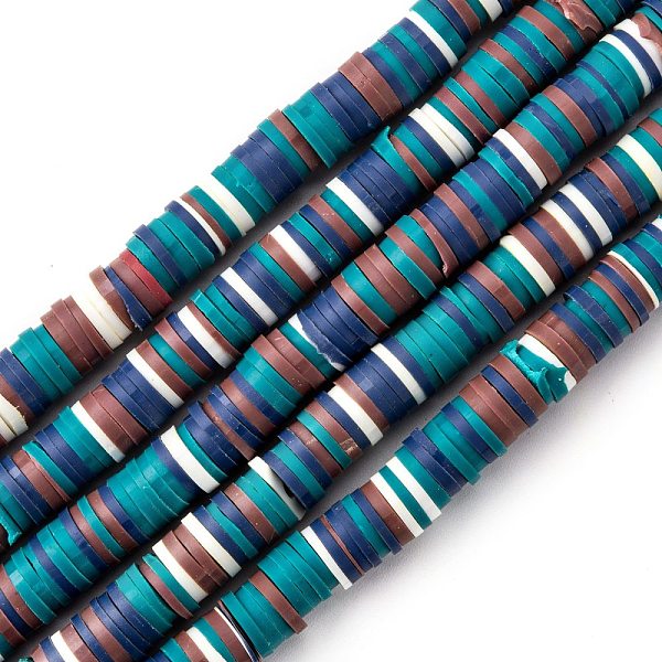 PandaHall Handmade Polymer Clay Beads Strands, for DIY Jewelry Crafts Supplies, Heishi Beads, Disc/Flat Round, Creamy White, 8x1mm, Hole...
PandaHall Handmade Polymer Clay Beads Strands, for DIY Jewelry Crafts Supplies, Heishi Beads, Disc/Flat Round, Creamy White, 8x1mm, Hole...