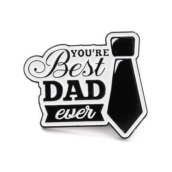 PandaHall You Are Best Dad Ever Enamel Pin, Inspiration Alloy Enamel Brooch for Backpack Clothes, Electrophoresis Black, White, 26x30x9.5mm...
PandaHall You Are Best Dad Ever Enamel Pin, Inspiration Alloy Enamel Brooch for Backpack Clothes, Electrophoresis Black, White, 26x30x9.5mm...