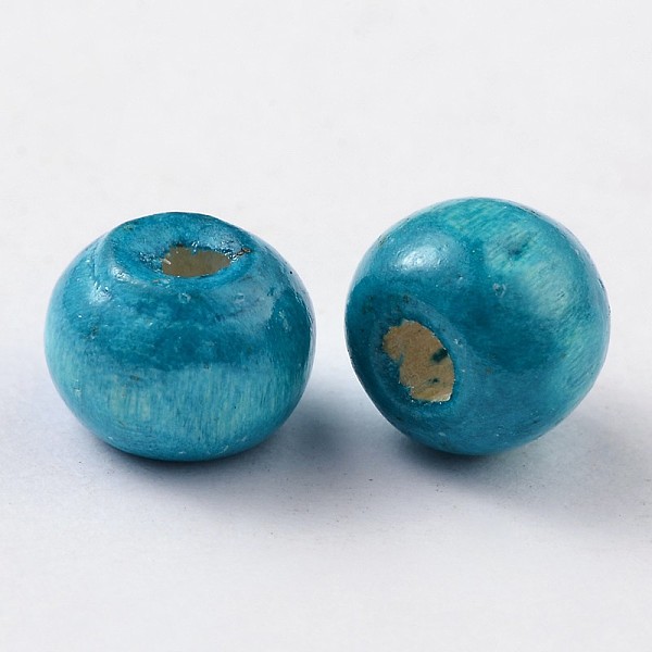 PandaHall Natural Maple Wood Beads, Dyed, Round, Lead Free, Sky Blue, 10x8.5mm, Hole: 3.5mm, about 3000pcs/1000g Maple Wood Round Blue
PandaHall Natural Maple Wood Beads, Dyed, Round, Lead Free, Sky Blue, 10x8.5mm, Hole: 3.5mm, about 3000pcs/1000g Maple Wood Round Blue