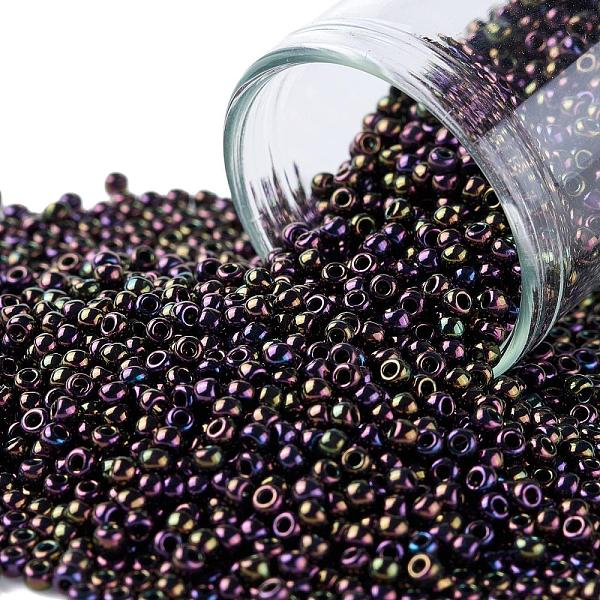 PandaHall TOHO Round Seed Beads, Japanese Seed Beads, (85) Metallic Iris Purple, 11/0, 2.2mm, Hole: 0.8mm, about 1103pcs/10g Glass Purple
PandaHall TOHO Round Seed Beads, Japanese Seed Beads, (85) Metallic Iris Purple, 11/0, 2.2mm, Hole: 0.8mm, about 1103pcs/10g Glass Purple