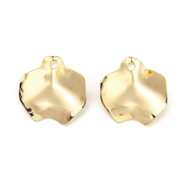 PandaHall Brass Pendants, Leaf Charms, Real 18K Gold Plated, 16x15x4mm, Hole: 1.3mm Brass Leaf
PandaHall Brass Pendants, Leaf Charms, Real 18K Gold Plated, 16x15x4mm, Hole: 1.3mm Brass Leaf