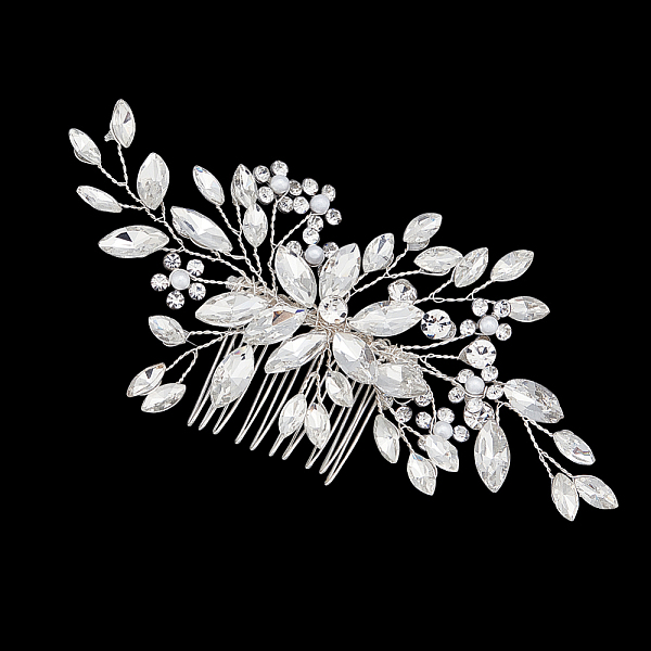 PandaHall AHANDMAKER Wedding Bridal Hair Comb, Rhinestone Pearl Bridal Headpiece Sliver Bridal Decorative Hair Pieces Crystal Flower Comb...
PandaHall AHANDMAKER Wedding Bridal Hair Comb, Rhinestone Pearl Bridal Headpiece Sliver Bridal Decorative Hair Pieces Crystal Flower Comb...