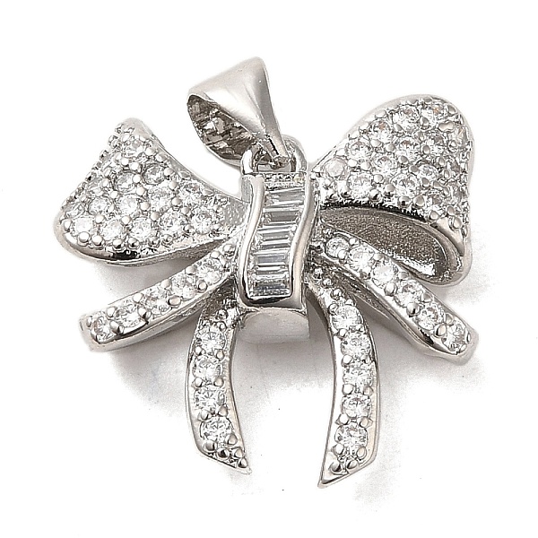 PandaHall Brass Micro Pave Clear Cubic Zirconia Pendants, Bowknot, Platinum, 18x19x5mm, Hole: 4x3.5mm Brass+Cubic Zirconia Bowknot Clear
PandaHall Brass Micro Pave Clear Cubic Zirconia Pendants, Bowknot, Platinum, 18x19x5mm, Hole: 4x3.5mm Brass+Cubic Zirconia Bowknot Clear