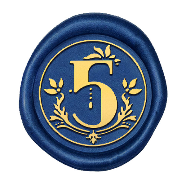 PandaHall Number 5 Wax Seal Stamp Head, Arabic Numerals Five Sealing Wax Stamp Head Retro Stamp for Envelopes, Party Invitation, Wine...
PandaHall Number 5 Wax Seal Stamp Head, Arabic Numerals Five Sealing Wax Stamp Head Retro Stamp for Envelopes, Party Invitation, Wine...