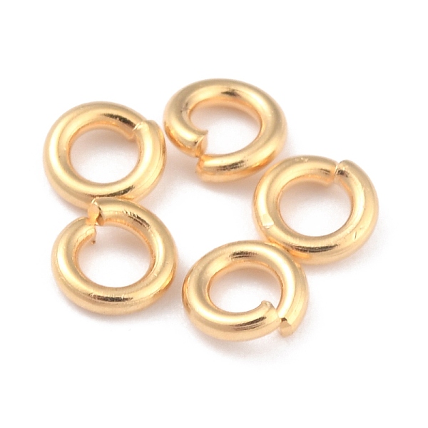 PandaHall Rack Plating Brass Jump Rings, Open Jump Rings, Long-Lasting Plated, Real 24K Gold Plated, 4.5x1mm, 18 Gauge, Inner Diameter...
PandaHall Rack Plating Brass Jump Rings, Open Jump Rings, Long-Lasting Plated, Real 24K Gold Plated, 4.5x1mm, 18 Gauge, Inner Diameter...