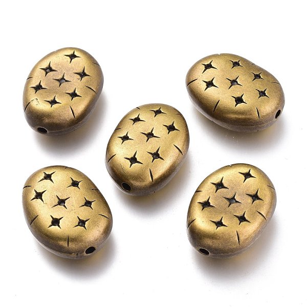 PandaHall Oval CCB Plastic Beads, Antique Bronze, 33x24x13mm, Hole: 3mm Plastic Oval
PandaHall Oval CCB Plastic Beads, Antique Bronze, 33x24x13mm, Hole: 3mm Plastic Oval