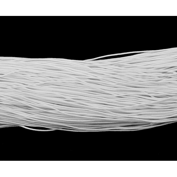PandaHall Elastic Cord, White, about 1mm thick, about 25.15~27.34 yards(23~25m)/bundle Elastic Fibre Round White
PandaHall Elastic Cord, White, about 1mm thick, about 25.15~27.34 yards(23~25m)/bundle Elastic Fibre Round White