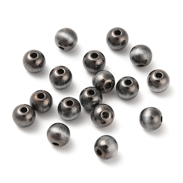 PandaHall Opaque Acrylic Beads, Round, Gunmetal Plated, 5x4.5mm, Hole: 1.4mm Acrylic Round
PandaHall Opaque Acrylic Beads, Round, Gunmetal Plated, 5x4.5mm, Hole: 1.4mm Acrylic Round