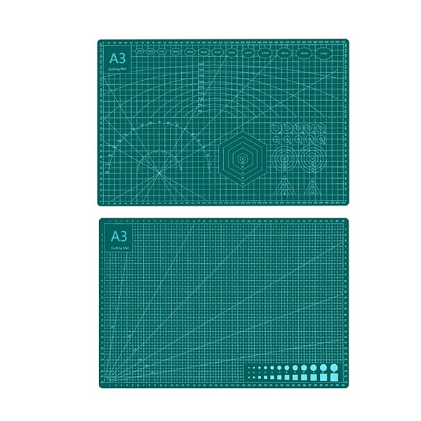 PandaHall A3 Plastic Cutting Mat, Cutting Board, for Craft Art, Rectangle, Dark Cyan, 30x45cm Plastic Rectangle
PandaHall A3 Plastic Cutting Mat, Cutting Board, for Craft Art, Rectangle, Dark Cyan, 30x45cm Plastic Rectangle