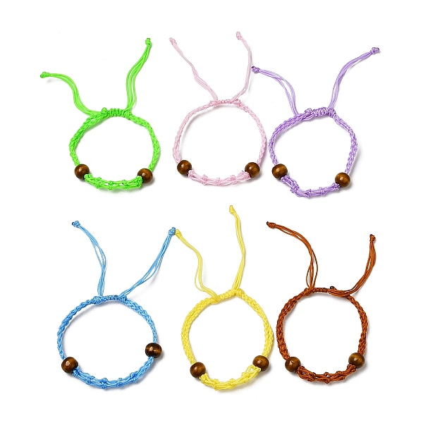 PandaHall 12Pcs Adjustable Braided Nylon Cord Macrame Pouch Bracelet Making, Interchangeable Stone, with Natural Wood Beads, Mixed Color..., Multicolor
PandaHall 12Pcs Adjustable Braided Nylon Cord Macrame Pouch Bracelet Making, Interchangeable Stone, with Natural Wood Beads, Mixed Color..., Multicolor