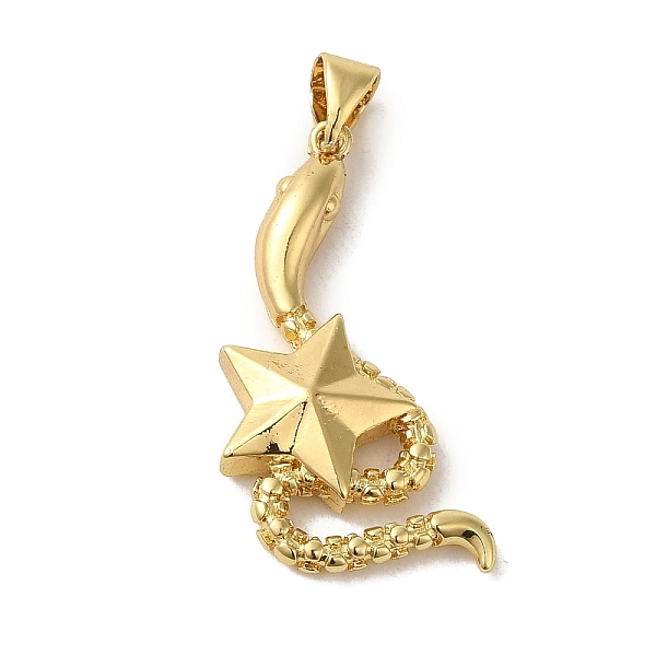 PandaHall Brass Pendant, Real 18K Gold Plated, Snake, 30.5x16.5x4mm, Hole: 5.5x3.5mm Brass Snake
PandaHall Brass Pendant, Real 18K Gold Plated, Snake, 30.5x16.5x4mm, Hole: 5.5x3.5mm Brass Snake
