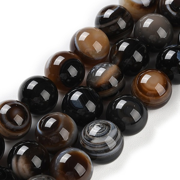 PandaHall Natural Eye Agate Beads Strands, Striped Agate/Banded Agate Beads, Dyed & Heated, Round, 14mm, Hole: 2mm, about 29pcs/strand...
PandaHall Natural Eye Agate Beads Strands, Striped Agate/Banded Agate Beads, Dyed & Heated, Round, 14mm, Hole: 2mm, about 29pcs/strand...