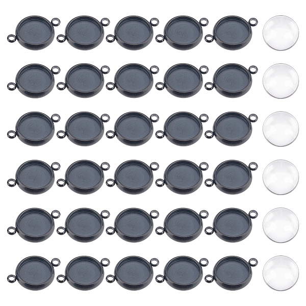 PandaHall UNICRAFTALE 30 Sets DIY Blank Dome Flat Round Link Connector Making Kit Stainless Steel Cabochon Link Settings with Glass...
PandaHall UNICRAFTALE 30 Sets DIY Blank Dome Flat Round Link Connector Making Kit Stainless Steel Cabochon Link Settings with Glass...