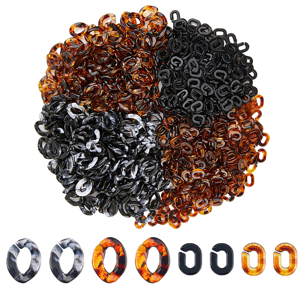 PandaHall SUPERFINDINGS About 800Pcs Transparent Acrylic Linking Rings 4 Styles Quick Link Connectors Oval Twist Link Chain Rings for..., Multicolor
PandaHall SUPERFINDINGS About 800Pcs Transparent Acrylic Linking Rings 4 Styles Quick Link Connectors Oval Twist Link Chain Rings for..., Multicolor