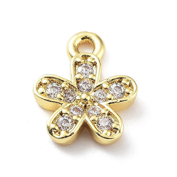 PandaHall Rack Plating Brass Micro Pave Cubic Zirconia Pendants, Cadmium Free & Lead Free, Long-Lasting Plated, Flower, Real 18K Gold Plated..., Clear
PandaHall Rack Plating Brass Micro Pave Cubic Zirconia Pendants, Cadmium Free & Lead Free, Long-Lasting Plated, Flower, Real 18K Gold Plated..., Clear