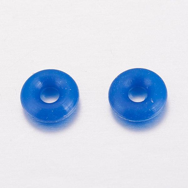 PandaHall Rubber O Rings, Donut Spacer Beads, Fit European Clip Stopper Beads, Blue, 2mm Synthetic Rubber Donut Blue
PandaHall Rubber O Rings, Donut Spacer Beads, Fit European Clip Stopper Beads, Blue, 2mm Synthetic Rubber Donut Blue