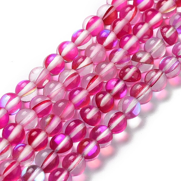PandaHall Synthetic Moonstone Beads Strands, Round, Camellia, 6mm, Hole: 1mm, about 31pcs/strand, 7.20 inch(18.3cm) Moonstone Round Pink
PandaHall Synthetic Moonstone Beads Strands, Round, Camellia, 6mm, Hole: 1mm, about 31pcs/strand, 7.20 inch(18.3cm) Moonstone Round Pink