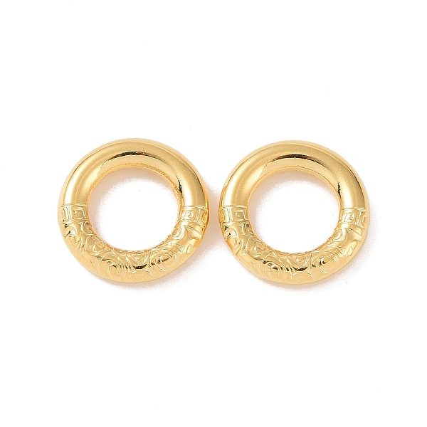PandaHall Ion Plating(IP) 304 Stainless Steel Linking Rings, Round Rings, Half Textured, Golden, 15x3mm, Inner Diameter: 8mm 304 Stainless...
PandaHall Ion Plating(IP) 304 Stainless Steel Linking Rings, Round Rings, Half Textured, Golden, 15x3mm, Inner Diameter: 8mm 304 Stainless...