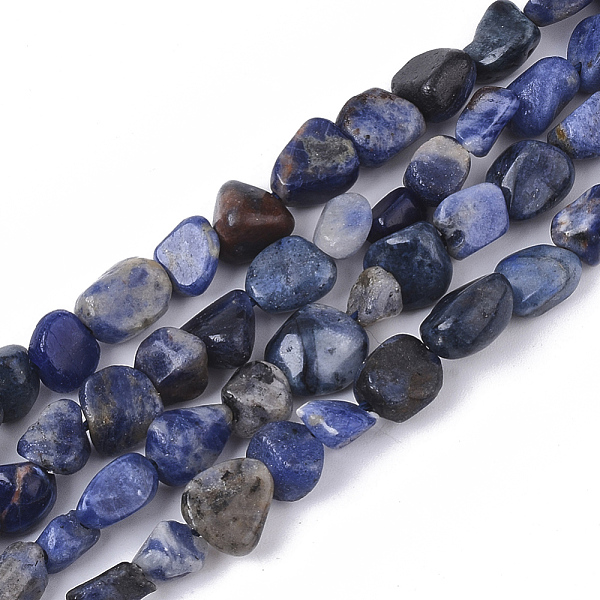 PandaHall Natural Sodalite Beads Strands, Nuggets, Tumbled Stone, 5~11x5~8x3~6mm, Hole: 0.8mm, about: 52~56pcs/Strand, 15.94 inch(40.5cm)...
PandaHall Natural Sodalite Beads Strands, Nuggets, Tumbled Stone, 5~11x5~8x3~6mm, Hole: 0.8mm, about: 52~56pcs/Strand, 15.94 inch(40.5cm)...