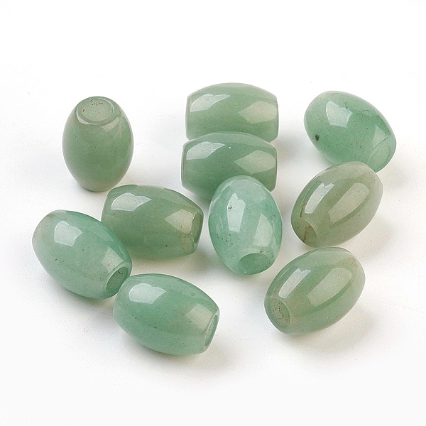PandaHall Natural Green Aventurine European Beads, Large Hole Beads, Barrel, 15~17x12~13.5mm, Hole: 4.5~5mm Green Aventurine Barrel
PandaHall Natural Green Aventurine European Beads, Large Hole Beads, Barrel, 15~17x12~13.5mm, Hole: 4.5~5mm Green Aventurine Barrel