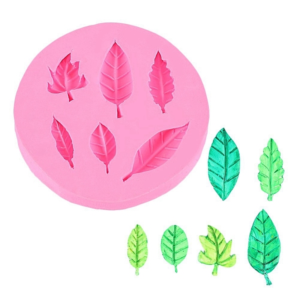 PandaHall Leaf DIY Food Grade Silicone Fondant Molds, Resin Casting Molds, For UV Resin, Epoxy Resin Jewelry Making, Hot Pink, 95x9mm...
PandaHall Leaf DIY Food Grade Silicone Fondant Molds, Resin Casting Molds, For UV Resin, Epoxy Resin Jewelry Making, Hot Pink, 95x9mm...