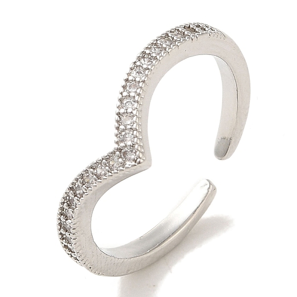 PandaHall Brass Micro Pave Cubic Zirconia Cuff Rings, Heart Open Ring for Women, Long-Lasting Plated, Platinum, Adjustable Brass+Cubic..., Clear
PandaHall Brass Micro Pave Cubic Zirconia Cuff Rings, Heart Open Ring for Women, Long-Lasting Plated, Platinum, Adjustable Brass+Cubic..., Clear