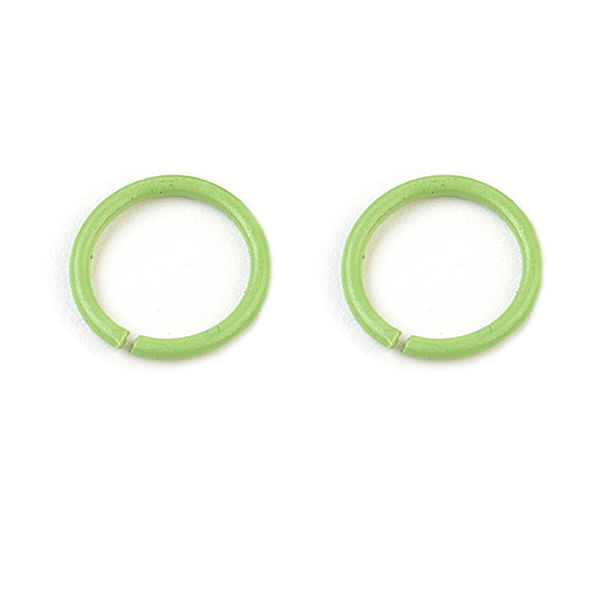 PandaHall Iron Jump Rings, Open Jump Rings, Lawn Green, 18 Gauge, 10x1mm, Inner Diameter: 8mm Iron Green
PandaHall Iron Jump Rings, Open Jump Rings, Lawn Green, 18 Gauge, 10x1mm, Inner Diameter: 8mm Iron Green
