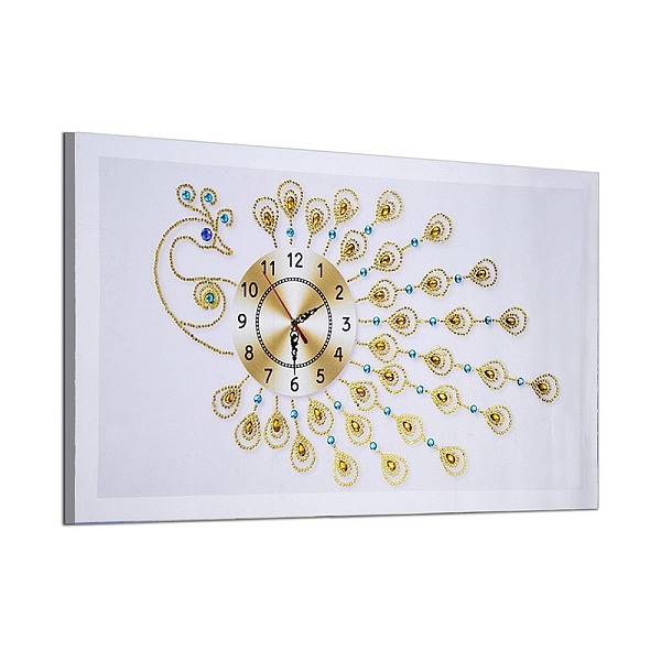 PandaHall DIY Clock Diamond Painting Kits, Including Canvas, Resin Rhinestones, Diamond Sticky Pen, Tray Plate and Glue Clay, Peacock...
PandaHall DIY Clock Diamond Painting Kits, Including Canvas, Resin Rhinestones, Diamond Sticky Pen, Tray Plate and Glue Clay, Peacock...