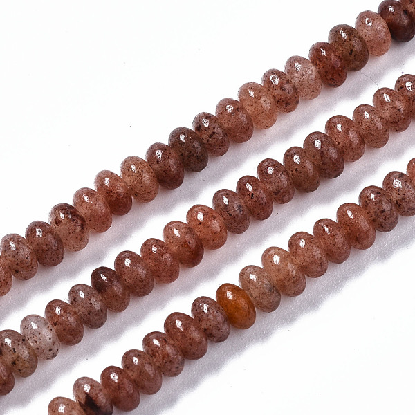 PandaHall Natural Purple Aventurine Beads Strands, Rondelle, 4~5x2mm, Hole: 0.8mm, about 145~150pcs/strand, 14.96~15.35 inch(38~39cm) Purple...
PandaHall Natural Purple Aventurine Beads Strands, Rondelle, 4~5x2mm, Hole: 0.8mm, about 145~150pcs/strand, 14.96~15.35 inch(38~39cm) Purple...