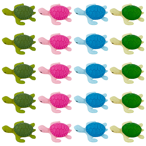 PandaHall SUPERFINDINGS 20Pcs 4 Style Sea Tortoise PVC & Resin Home Ornaments, for Fleshy Bonsai Display Decoration, Mixed Color, 30x23x9mm..., Multicolor
PandaHall SUPERFINDINGS 20Pcs 4 Style Sea Tortoise PVC & Resin Home Ornaments, for Fleshy Bonsai Display Decoration, Mixed Color, 30x23x9mm..., Multicolor