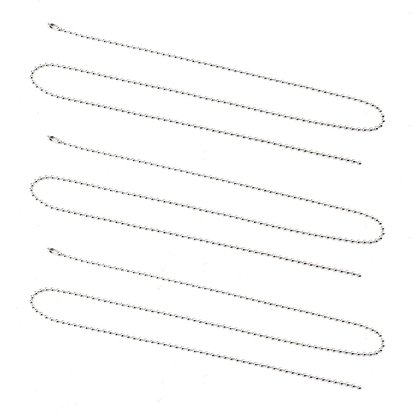 PandaHall UNICRAFTALE about 30pcs 60cm Stainless Steel Ball Chains Beaded Chain Making Bead Necklace Chain for Men Women Jewelry Chain DIY...
PandaHall UNICRAFTALE about 30pcs 60cm Stainless Steel Ball Chains Beaded Chain Making Bead Necklace Chain for Men Women Jewelry Chain DIY...