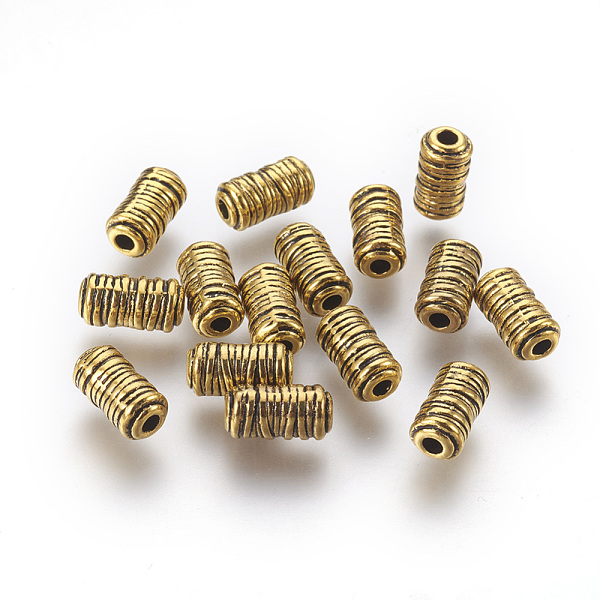 PandaHall Tibetan Style Alloy Beads, Antique Golden Color, Lead Free & Nickel Free & Cadmium Free, Size: about 6mm wide, 11mm long, hole...
PandaHall Tibetan Style Alloy Beads, Antique Golden Color, Lead Free & Nickel Free & Cadmium Free, Size: about 6mm wide, 11mm long, hole...