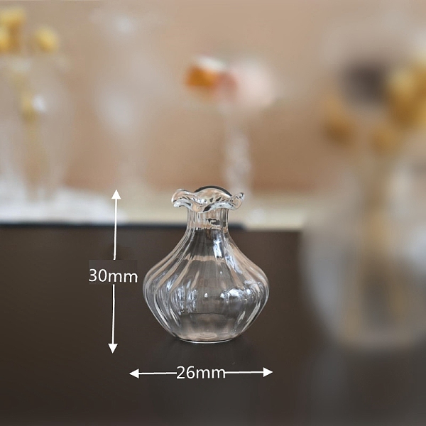 PandaHall 1:12 Scale Dollhouse Miniature Glass Vase, for DIY Mini Home Decorationm, Transparent Glass Vase, Clear, 26x30mm Glass Vase Clear
PandaHall 1:12 Scale Dollhouse Miniature Glass Vase, for DIY Mini Home Decorationm, Transparent Glass Vase, Clear, 26x30mm Glass Vase Clear
